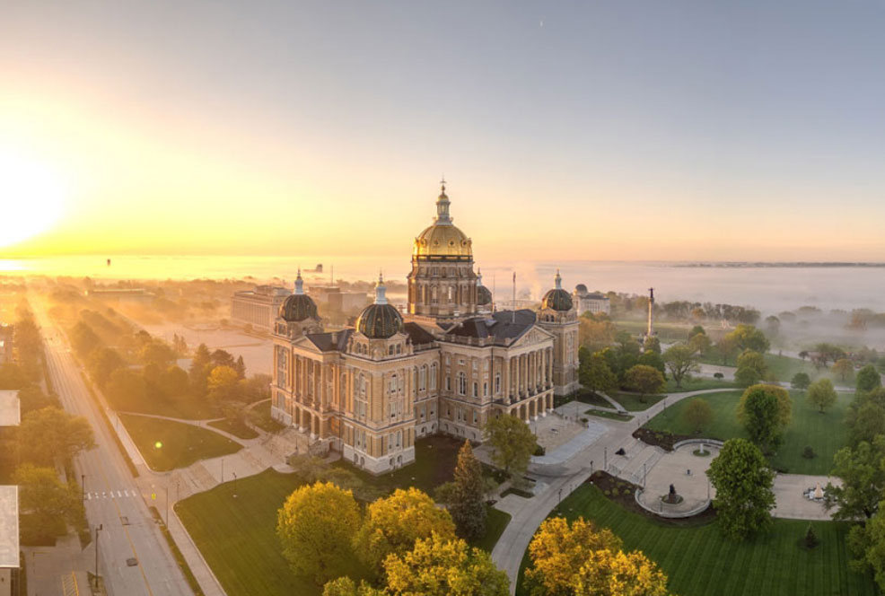 Des Moines State Capitol