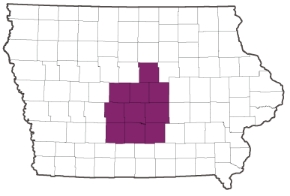 Central Iowa Map