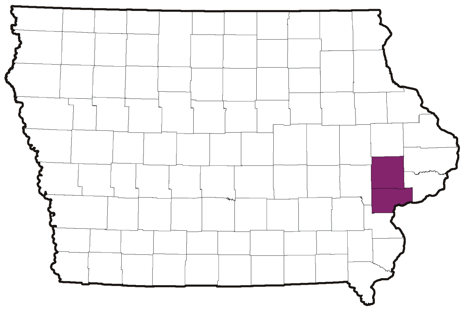 Mississippi Bend Map