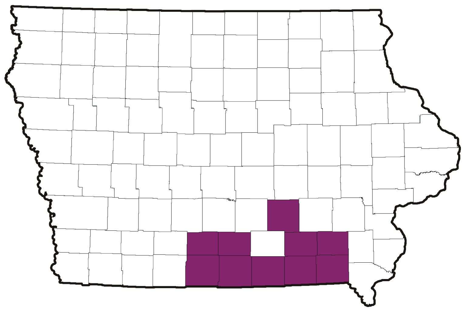 Southern Prairie Map